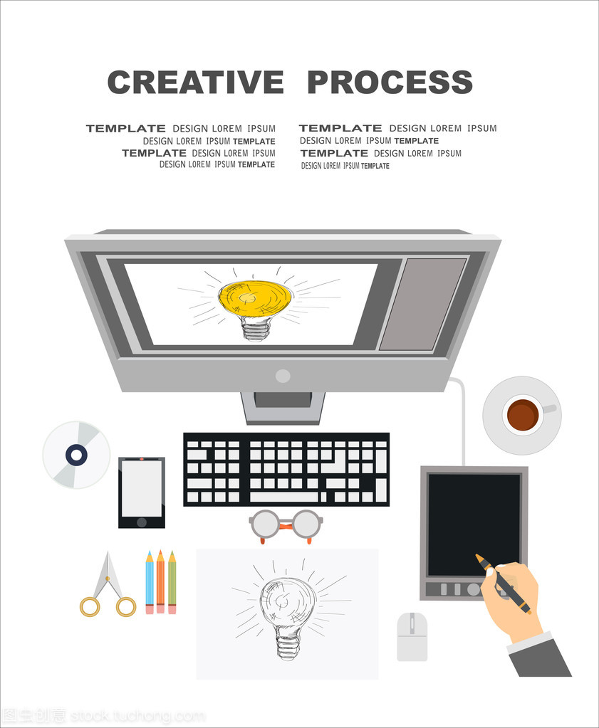 笔记本电脑在办公场所中的计算机平面设计应用